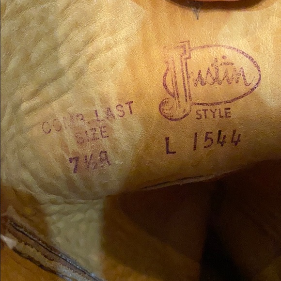 Justin western Boots 👢 - Picture 5 of 16